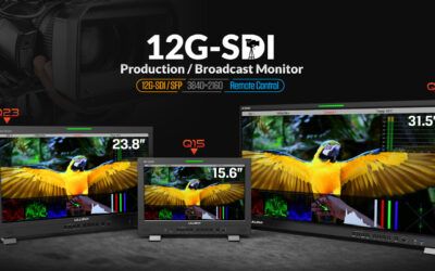 LILLIPUT new 15”, 23.8” and 31” 4K 12G-SDI professional production studio monitors