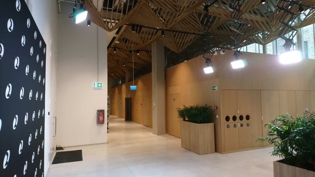 Sale and installation of photo wall lighting equipment for the Postimees Group’s main building