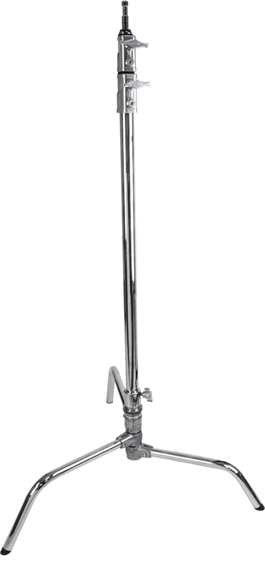 The Kupo Master C Stand with Turtle Base features a unique innovation in the world of C Stands that enables the still or moving image-maker of any skill level to open and collapse the legs of the base in under two seconds!