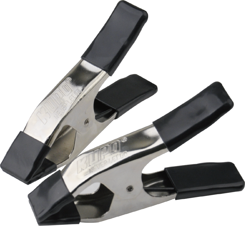 The Kupo 6" Steel Spring A Clamp is one of the most useful tools on film or photo sets. The Spring Clamp is also known as an A clamp.