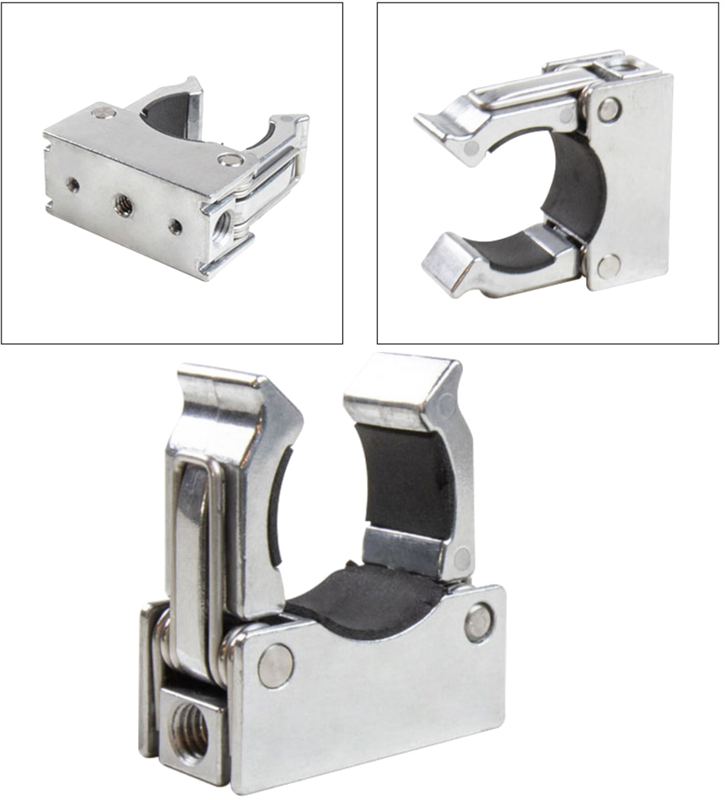Constructed from solid aluminum die-casting.