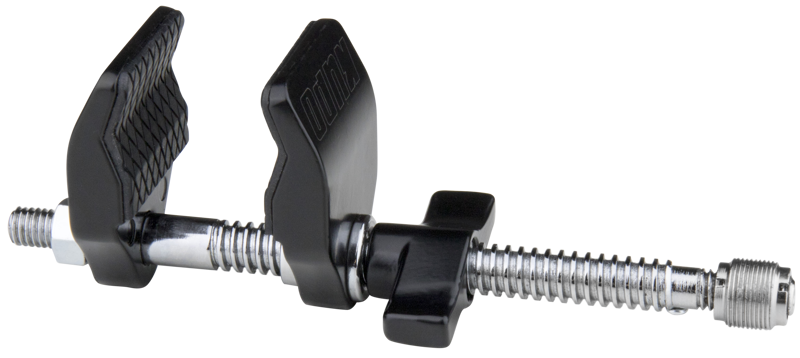 Features a 5/8"-27 male thread instead of 3/8” (10mm) for easily mounting microphones on shelves