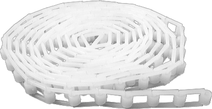 Plastic Background Driving Set Chain is a replacement plastic chain with 3.5m length for the Background Paper Drive Set. Different colors of chains are designed for easy color identification of different color paper rolls which are used on the Triple Hooks.