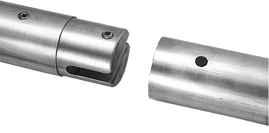 Sometimes you may find a roll of seamless without a rigid cardboard core or you may want to use fabric that has no core.