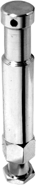 This Convi Clamp accessory has a hex stud on one side and a baby stud on the other for mounting light fixtures or any other piece of grip equipment or accessory with a baby receiver.