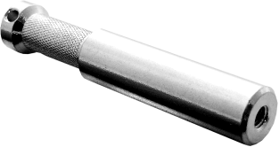 This is a small adapter that converts a 1/4"-20 male thread into a 5/8" Baby Stud.