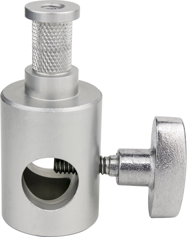 Constructed from lightweight aluminum with knurled neck for the maximum friction while tightening the knob.