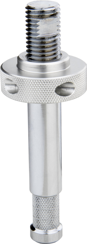 This baby 5/8" (16mm) stud quickly attaches to any of the mounting locations on either the 3 Way Clamp (KCP-930P) or 4 Way Clamp (KCP-950P) to accept any light fixture or accessory with a Baby (5/8" - 16mm) receiver.