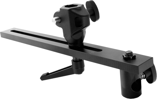 Designed to be fitted between pantograph and unbalaced lighting fixtures with a baby receiver.