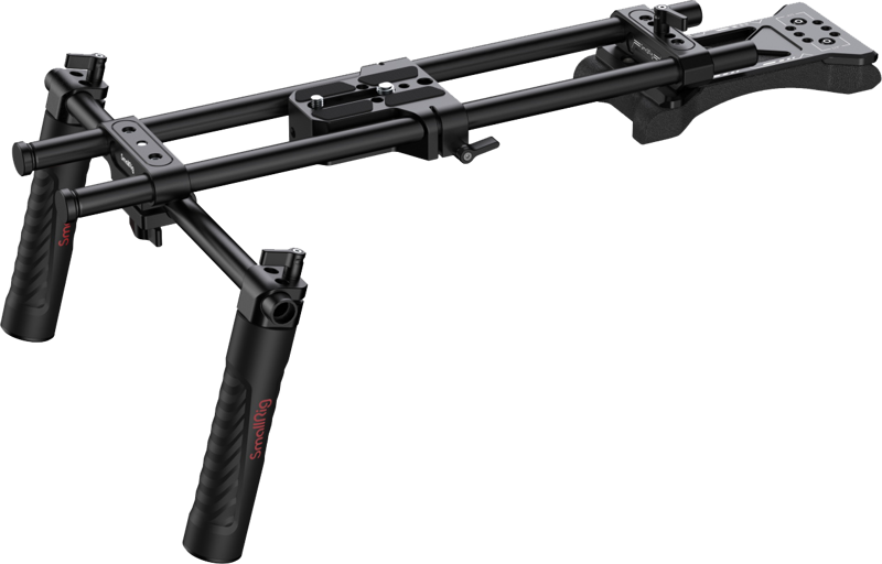 Universal shoulder kit for shoulder shooting mode. The ergonomic shoulder pad is crafted from a highly elastic