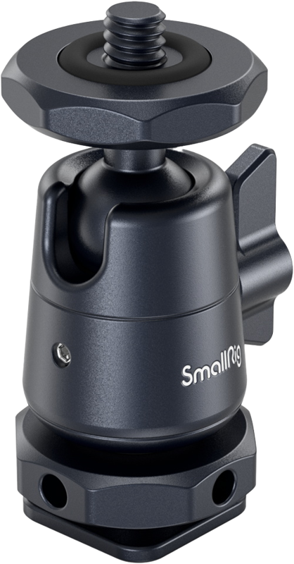 Designed to attach video accessories to the camera