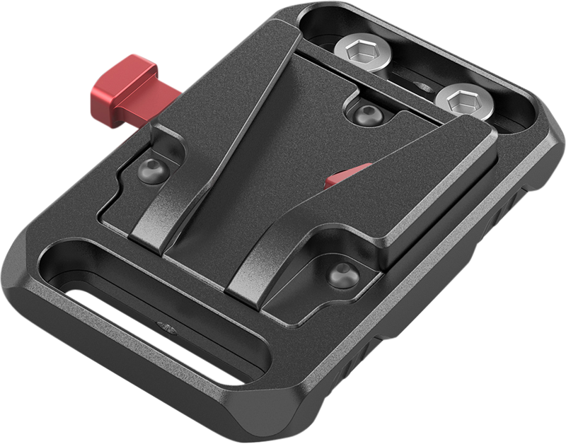 Utilizing a standard V mount fits most V mount batteries to provide greater battery life for your camera rig with your battery's power port.
