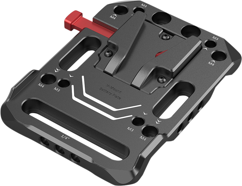 Utilizing a standard V-mount battery and fits most V-mount batteries