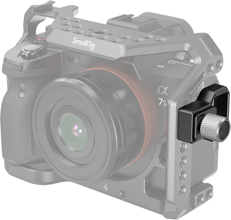 Designed to prevent the camera's HDMI cable from accidentally disconnecting
