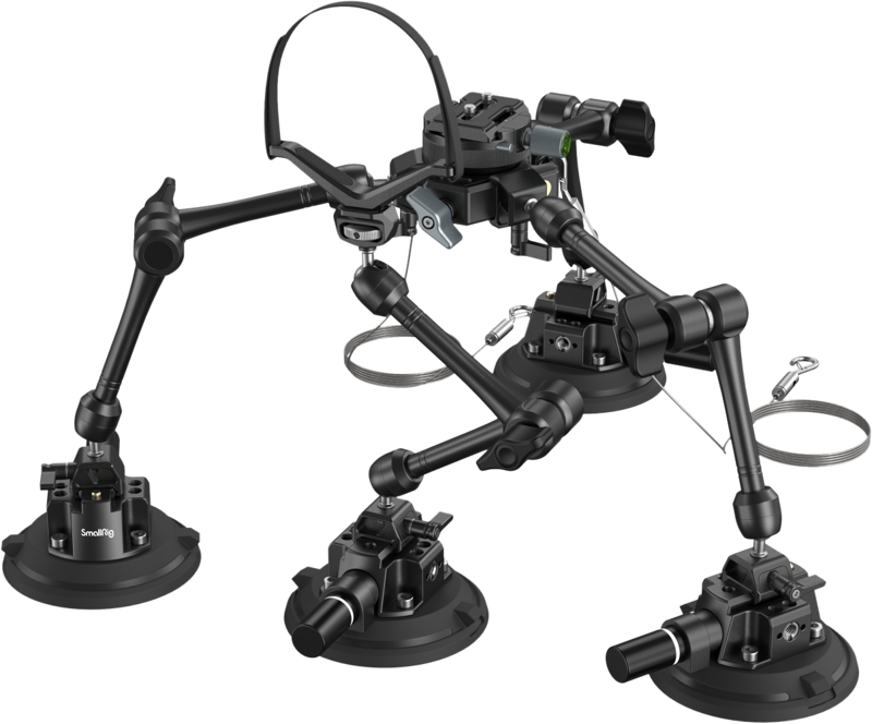 Represents a professional and reliable solution to vehicle-based or other personalized photography. With powerful suction force
