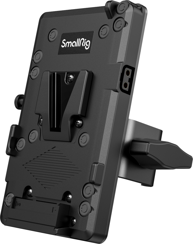 V-mount battery plate is designed for SmallRig COB LED video light.