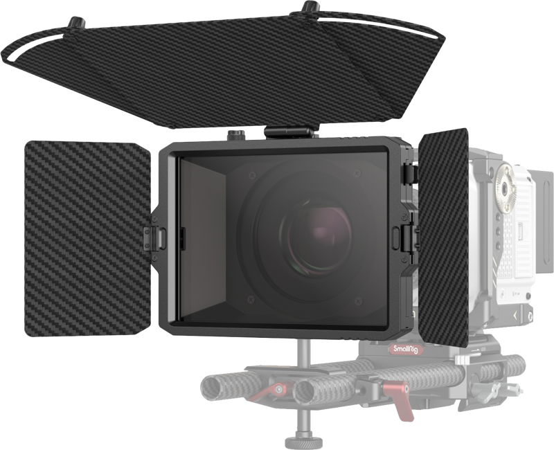 Designed for mirrorless cameras to prevent sunlight or other light from causing glare and flare and to control images on the screen.