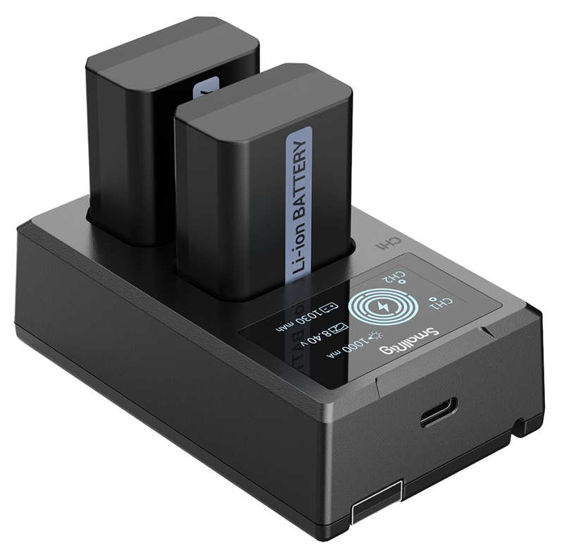 Includes two batteries
