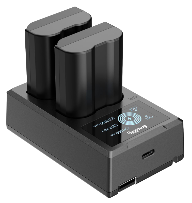 Includes two batteries