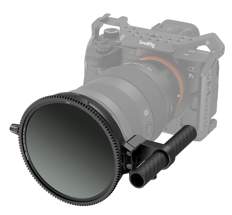A specialized two-in-one CPL-VND filter system. The two CPLs can be either used separately or magnetically combined to become a VND filter of 1-8 stop  stepless and adjustable dimming.