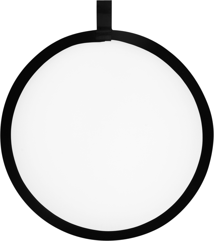 A lightweight and portable lighting accessory essential for photography. It provides gold