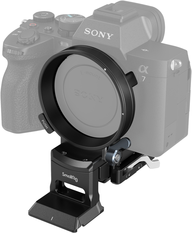 Quickly switches between horizontal and vertical modes without adjusting the lens optical axis. Modular design and gives full access to buttons and ports (LCD flip screen