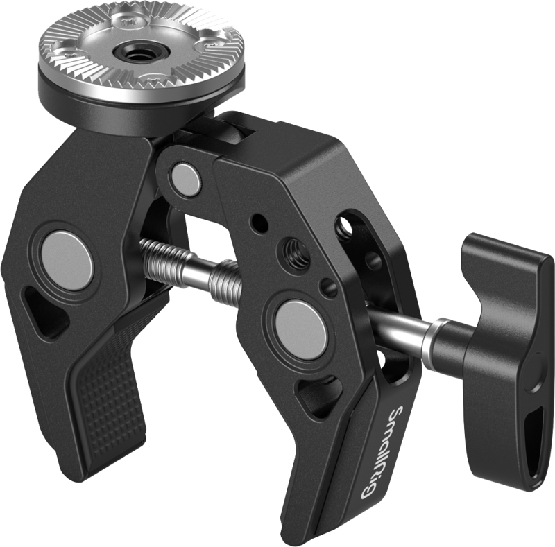Designed for remote handles to be attached to a tripod or slider for easier shooting. Allows to connect handles with ARRI rosette to a tripod or telescopic handle of the slider for easier camera shooting and movemen