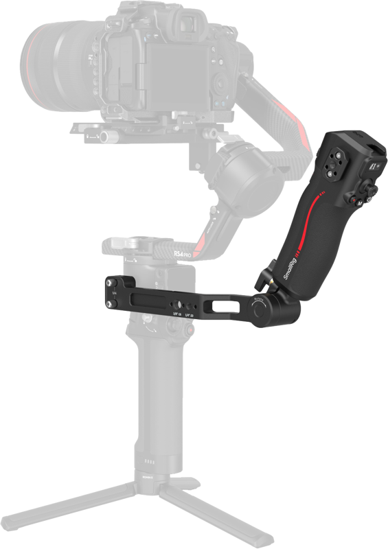 Dedicated to DJI RS 2 / RS 3 Pro / RS 4 / RS 4 Pro with a similar appearance design to match the stabilizer perfectly. The handle supports various controls including focus control