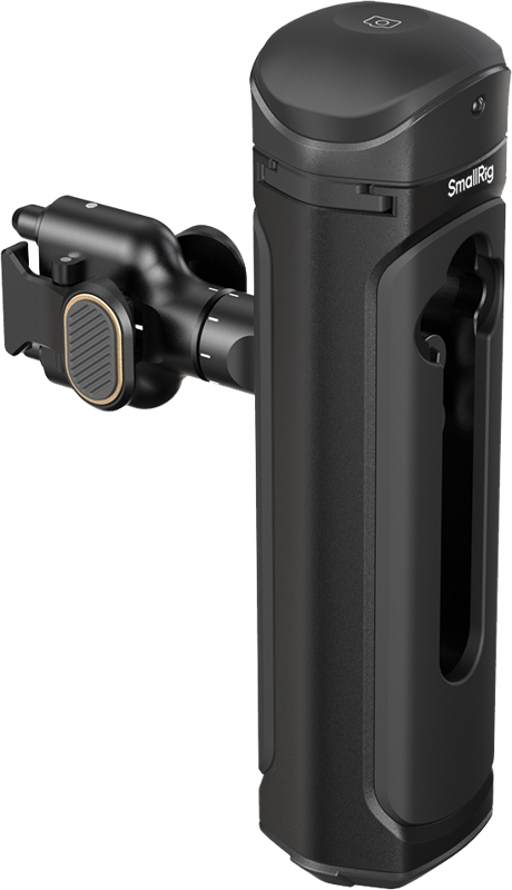 Compatible with the SmallRig H11 quick-release ecosystem for smartphones (clip-type) and all SmallRig phone cages with quick-release ports. It wirelessly connects to smartphones using a Bluetooth remote control