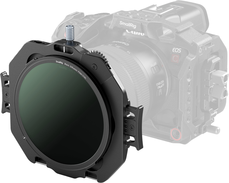 Designed for video and photo enthusiasts. The unique adjustable clamp design of the matte box features a three-point locking system