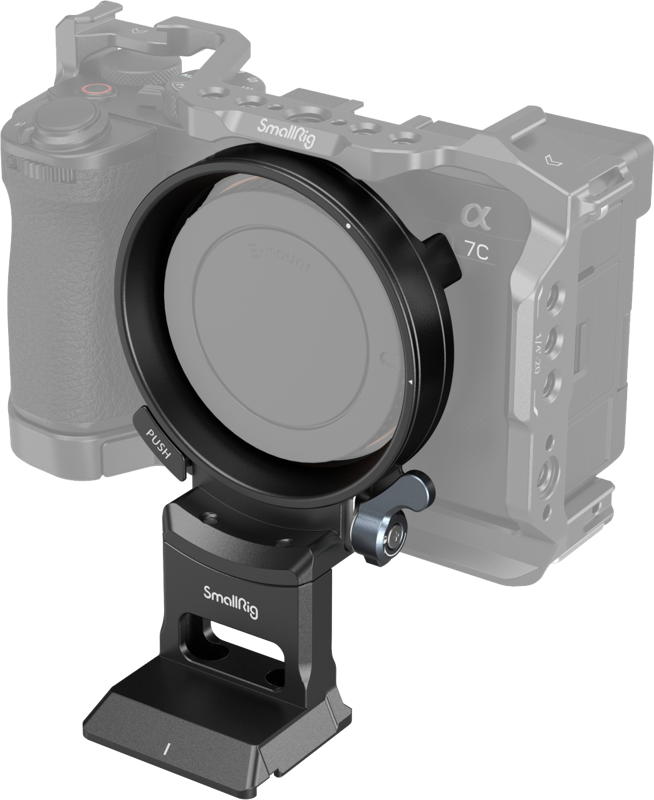 Quickly switches between horizontal and vertical modes without adjusting the lens optical axis. Modular design and gives full access to buttons and ports (LCD flip screen