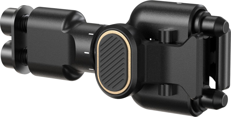 A connectivity accessory designed specifically for the SmallRig phone quick release ecosystem that adds rotate function to a regular phone side handle.