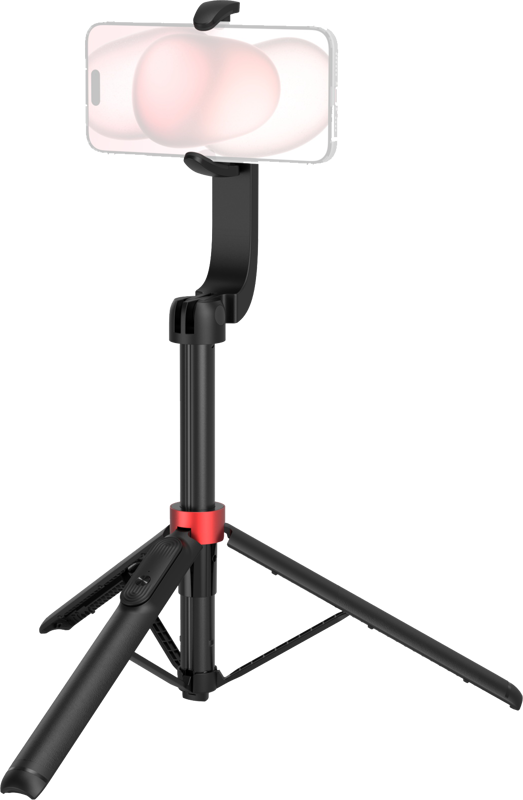 Features a versatile 2-in-1 design combining a selfie stick and tripod functions