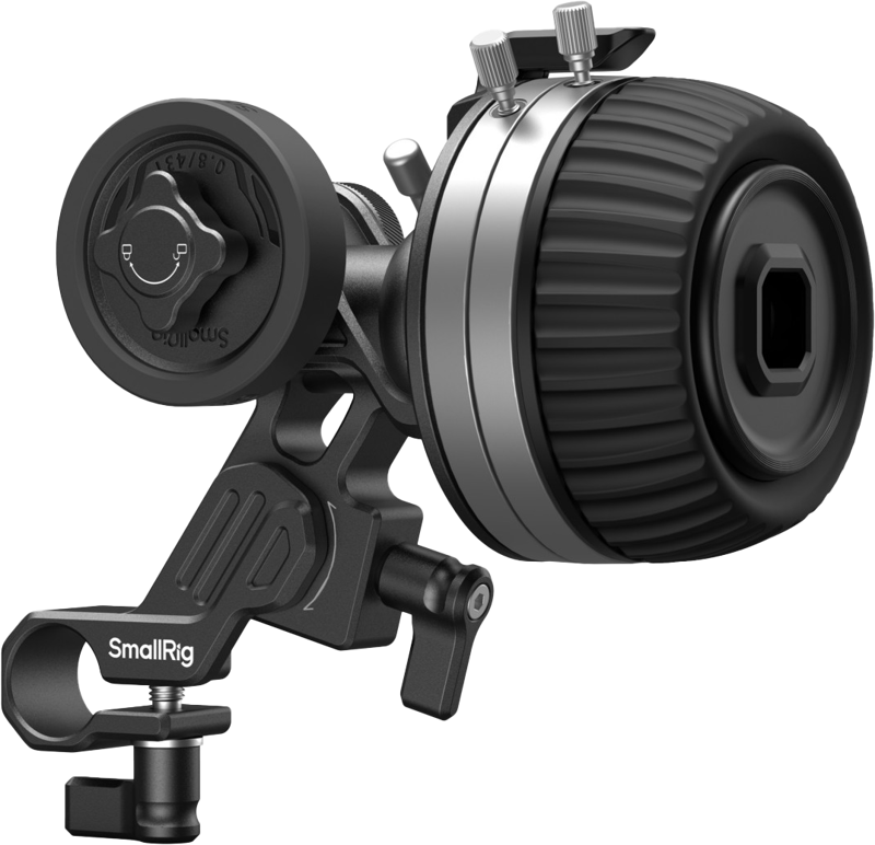 Delivers precise focus control for video production. Its ingenious adjustable driving gap design eliminates backlash