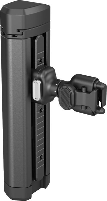 Offers an efficient grip solution for professional mobile video shooting. With seamless infinite rotation