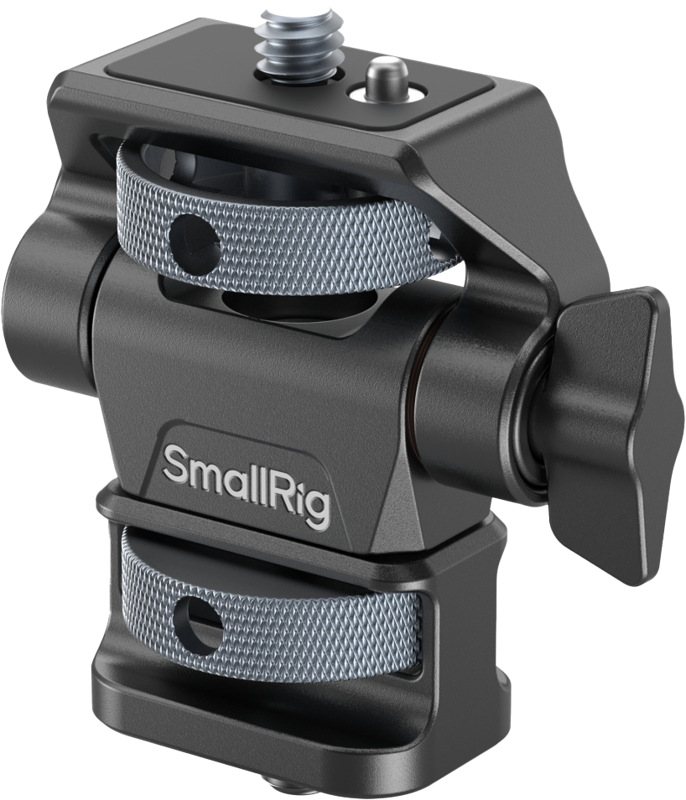 Designed to provide extra extension options facilitating the monitor usage. The monitor support is equipped with dual 1/4"-20 retractable pins