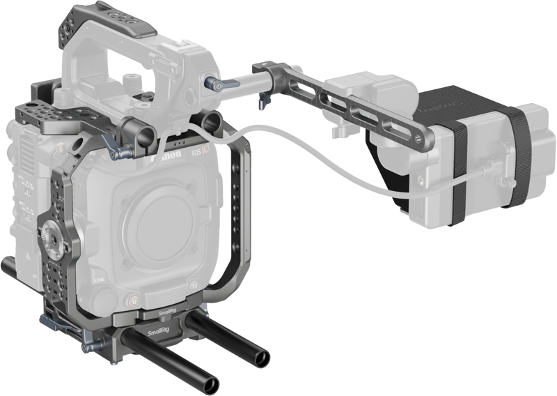 Designed to provide filmmakers with a comprehensive set of features and versatile shooting solutions. This cage kit includes a top plate