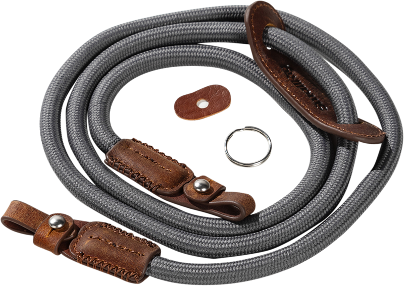 Allows you to hang the camera around your neck or shoulder for a break
