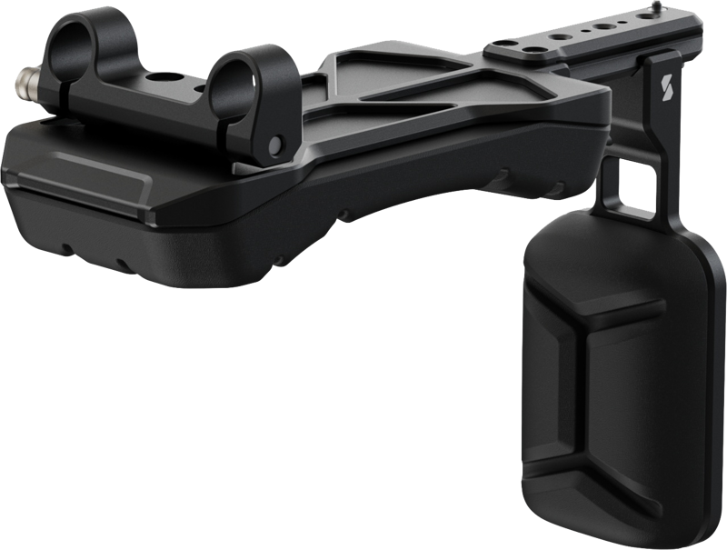 Designed to alleviate strain during shoulder-mounted shooting. It consists of a shoulder pad and a back pad