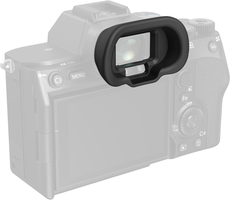 Designed to improve the viewing experience during EVF use. By replacing the camera’s original eyecup