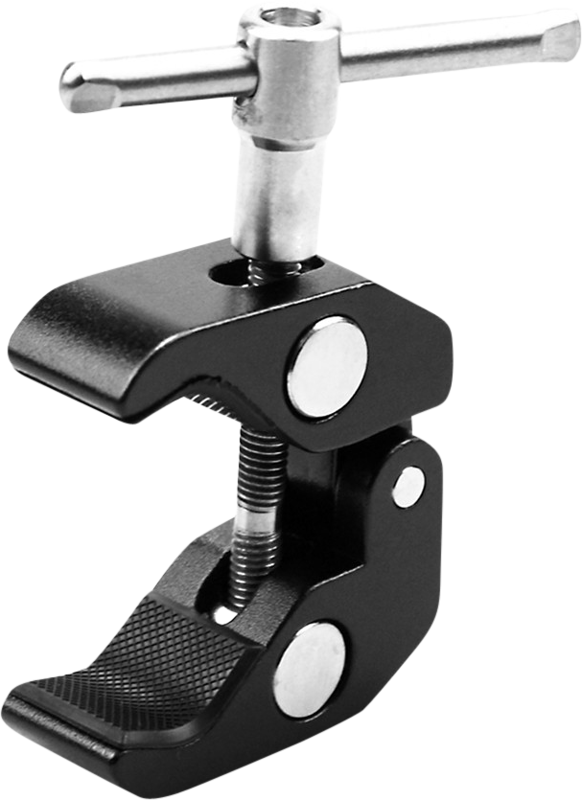 Mounts onto anything like cameras