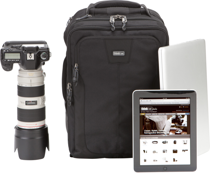 Carry-on backpack which fits most overhead compartments
