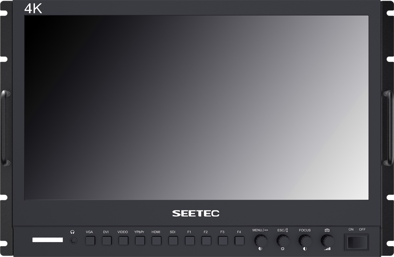 13.3" Multi-format Broadcast LCD Monitor - 4K HDMI input/output