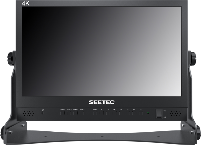 15.6 Inch Live Streaming Broadcast Director Monitor with 4 HDMI Input Output Quad Split Display for ATEM Mini Video Switcher Mixer Pro Studio Television Production.