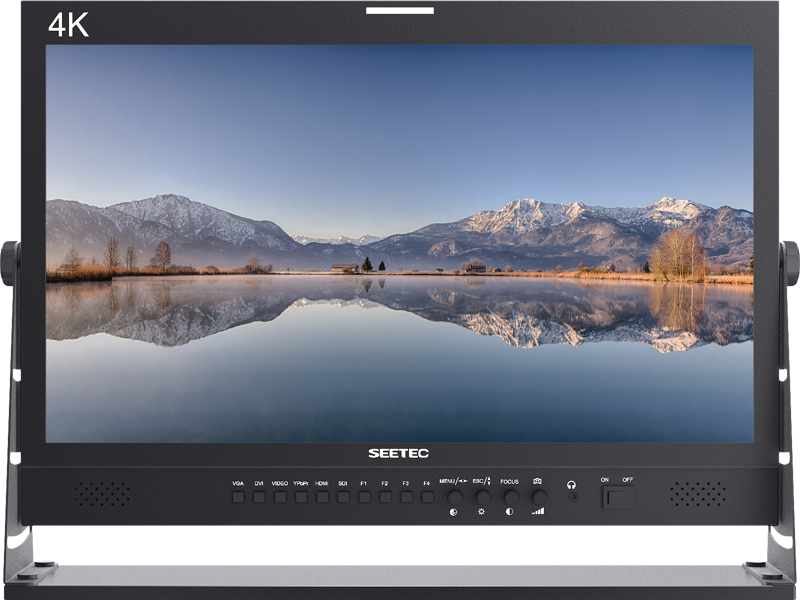 21.5" IPS Full HD 1920x1080 Desktop Broadcast Studio Monitor with 3G-SDI HDMI AV YPbPr
