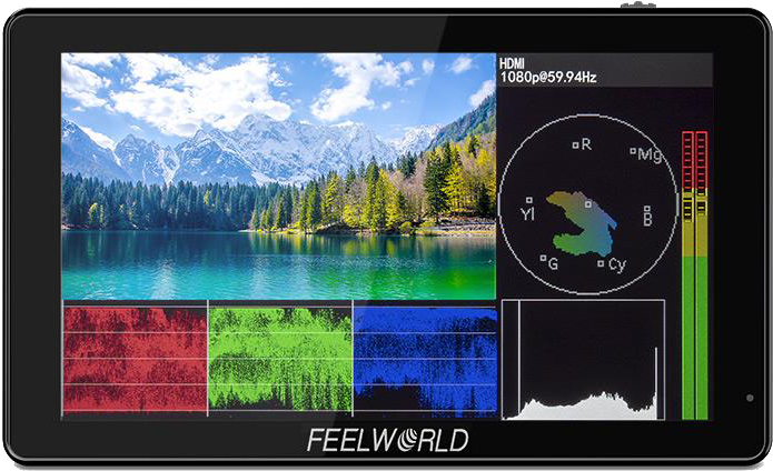 5.5" Daylight Viewable Field Monitor