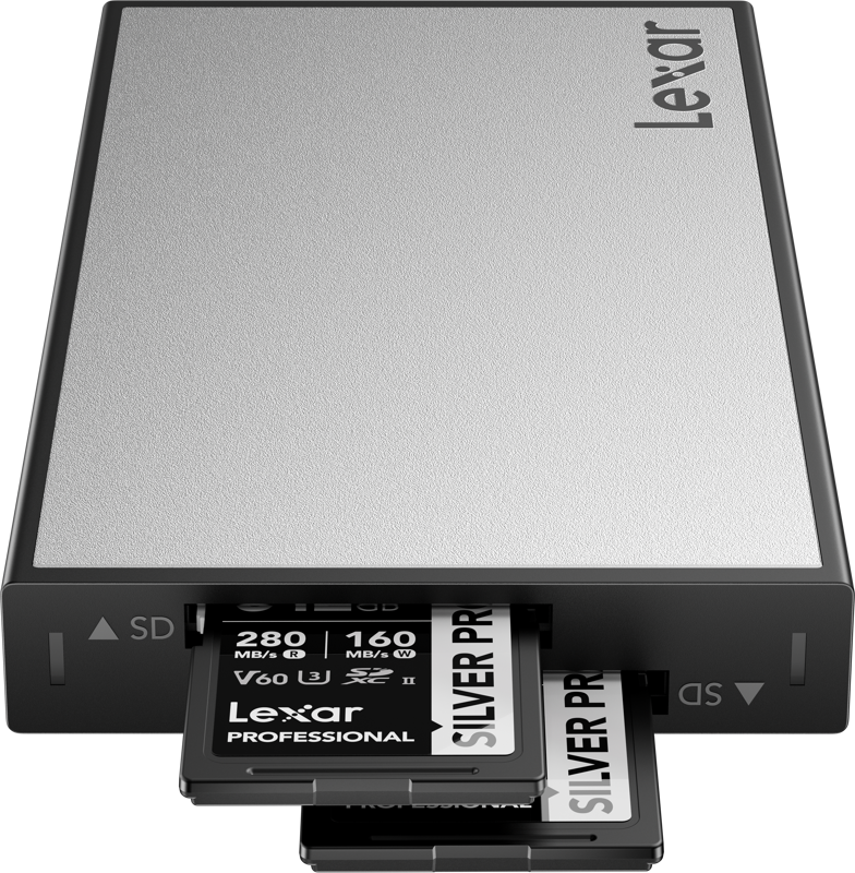 Lexar Professional Workflow Dual-Slot SD UHS-II Card Reader