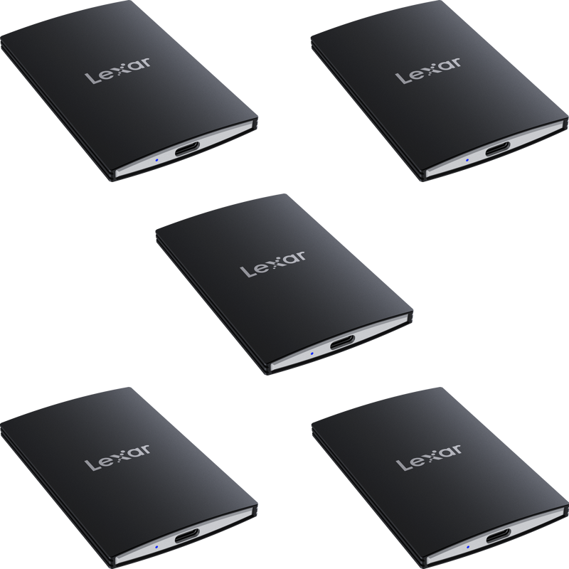 The Lexar SL500 Portable SSD delivers exceptional 2000MB/s read and 1800MB/s write to store and transfer large files fast. It features a super-slim