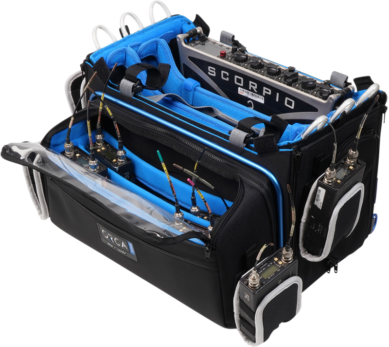 Designed for Sound Devices Scorpio &amp Zaxcom Deva 24 field mixers