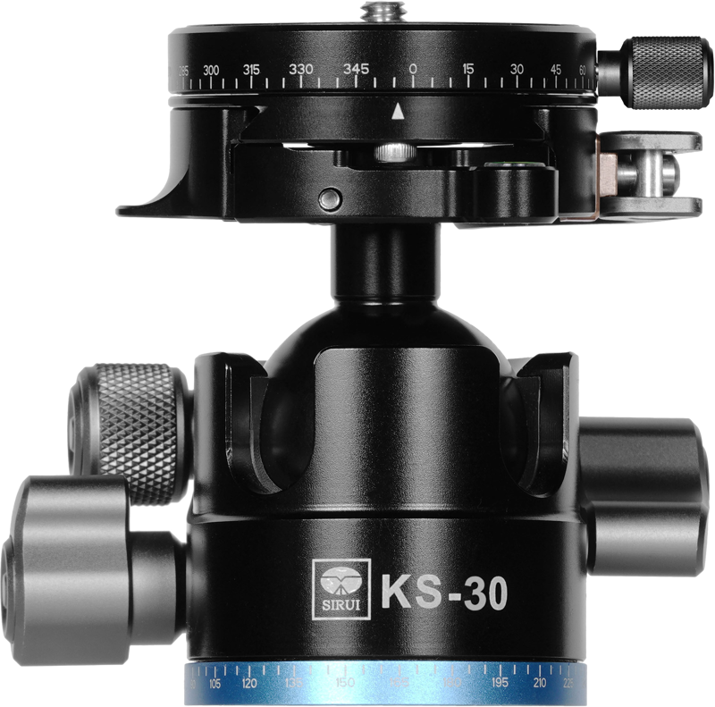 There are 5 heads in the Sirui KS series. These five heads are designed with different ball diameters